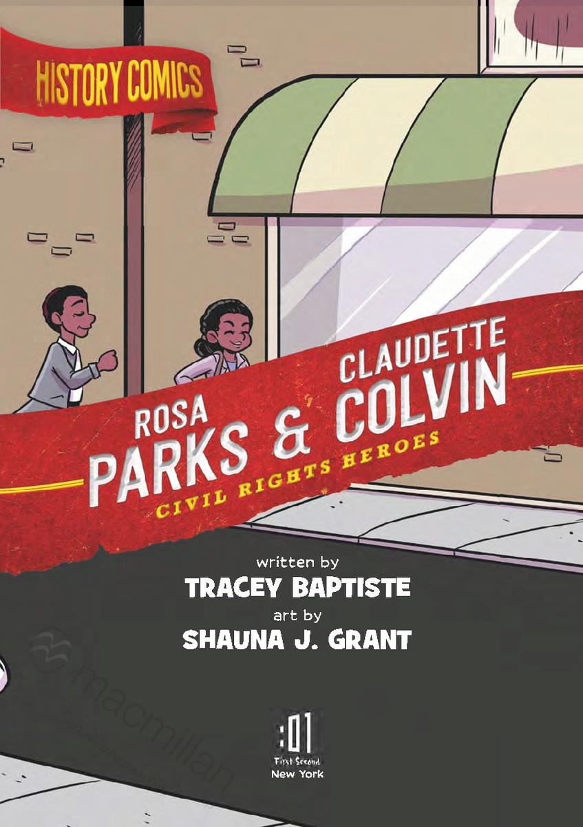 History Comics: Rosa Parks & Claudette Colvin: Civil Rights Heroes