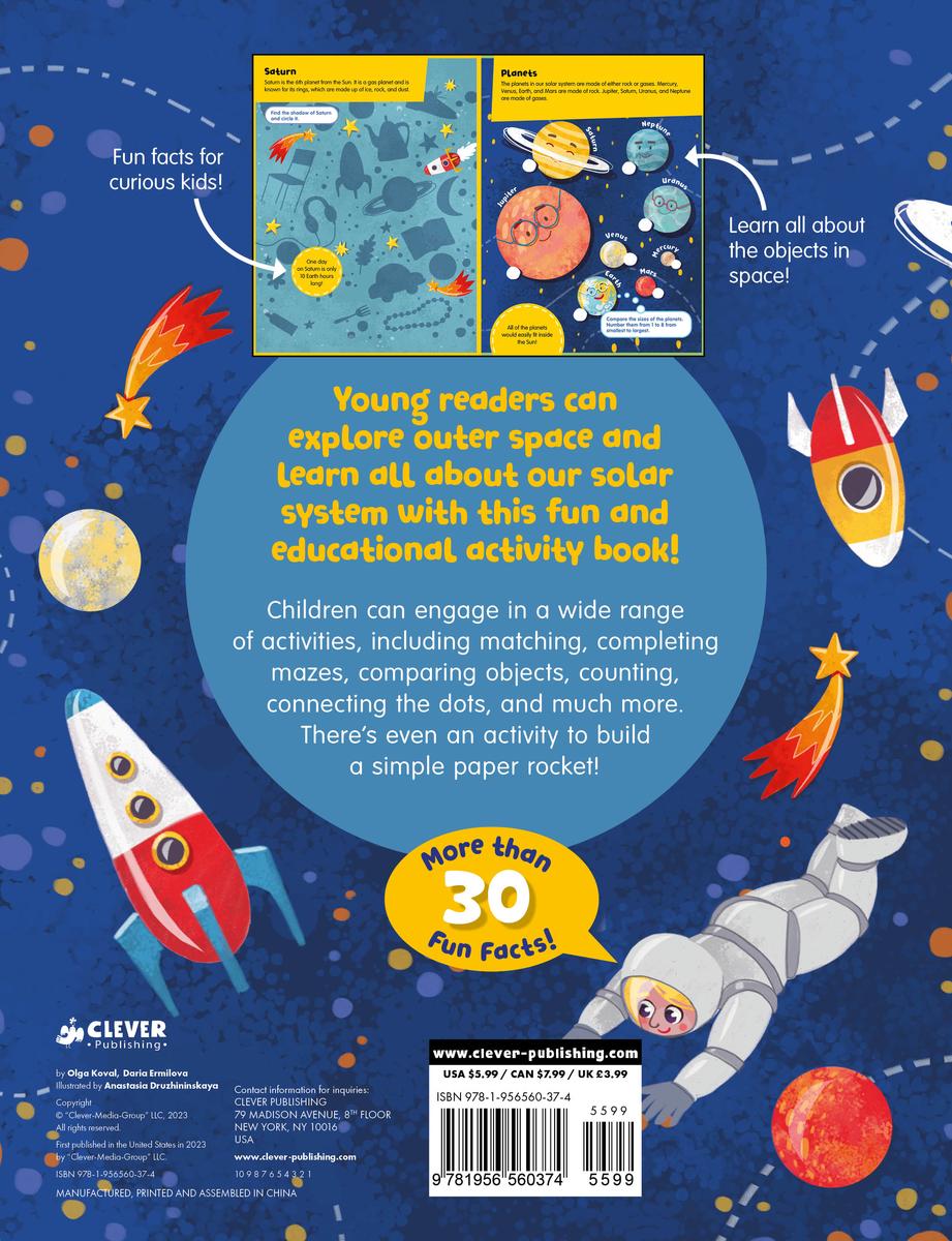 Space Activity Book