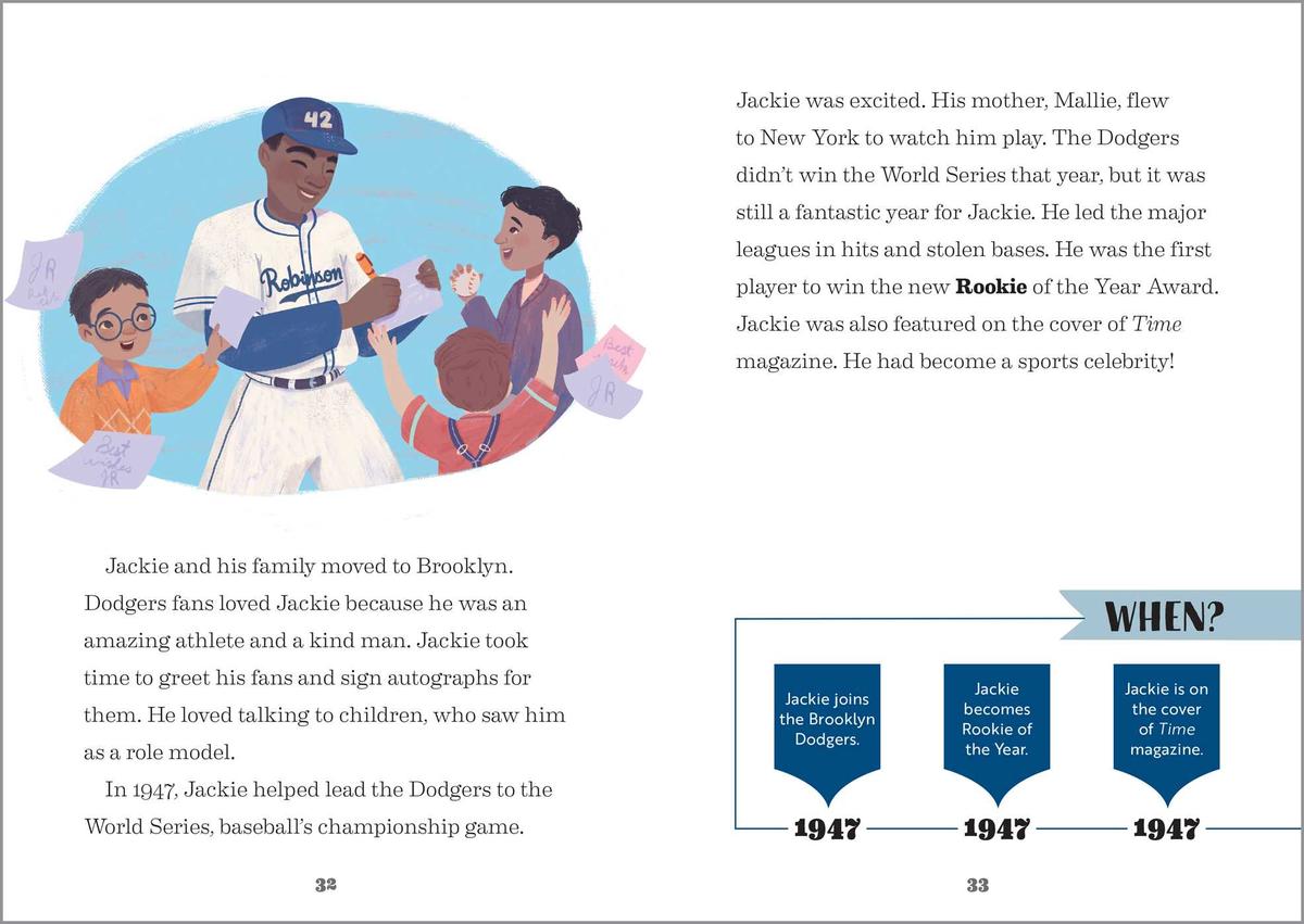 The Story of Jackie Robinson: An Inspiring Biography for Young Readers