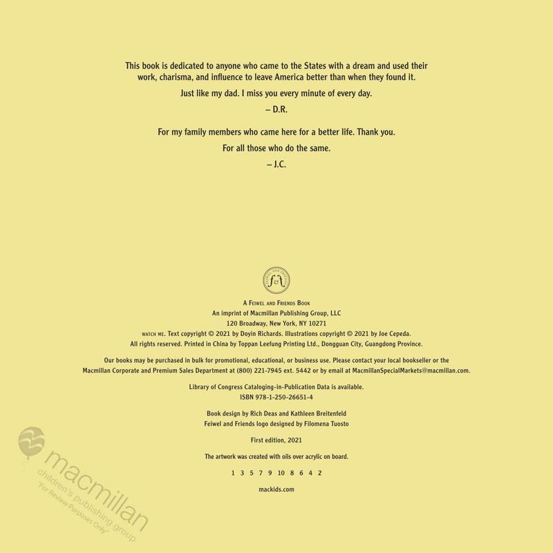 Watch Me: A Story of Immigration and Inspiration