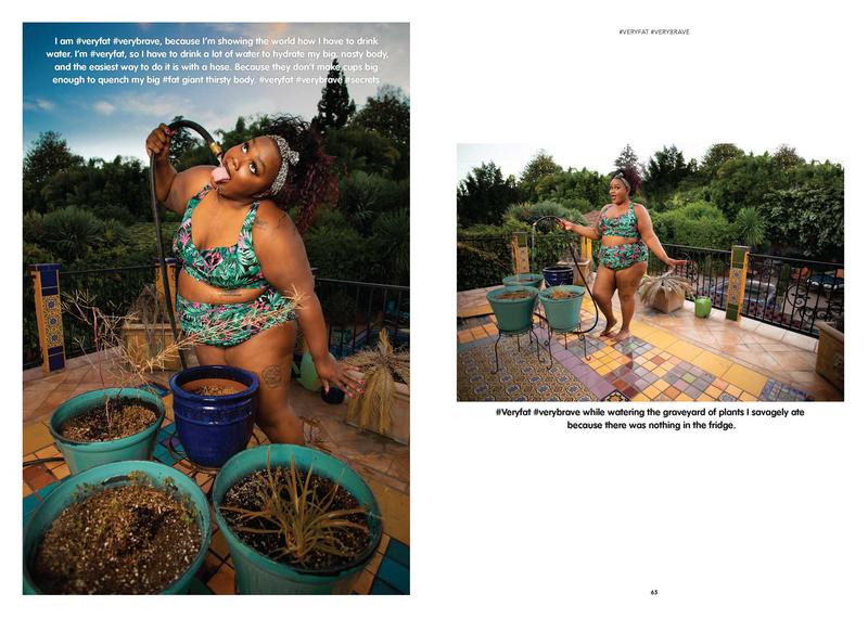 #VERYFAT #VERYBRAVE: The Fat Girl's Guide to Being #Brave and Not a Dejected, Melancholy, Down-in-the-Dumps Weeping Fat Girl in a Bikini