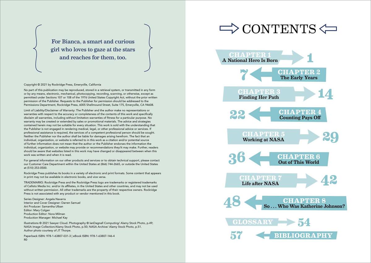 The Story of Katherine Johnson: An Inspiring Biography for Young Readers