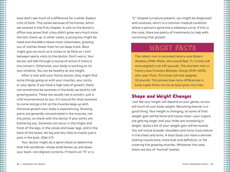 Growing Up Great!: The Ultimate Puberty Book for Boys