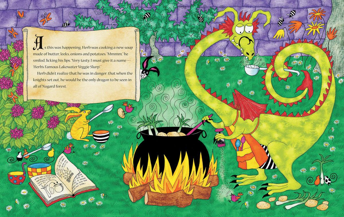 Herb, the Vegetarian Dragon