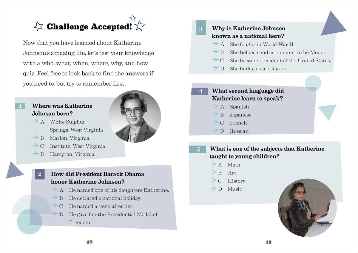 The Story of Katherine Johnson: An Inspiring Biography for Young Readers