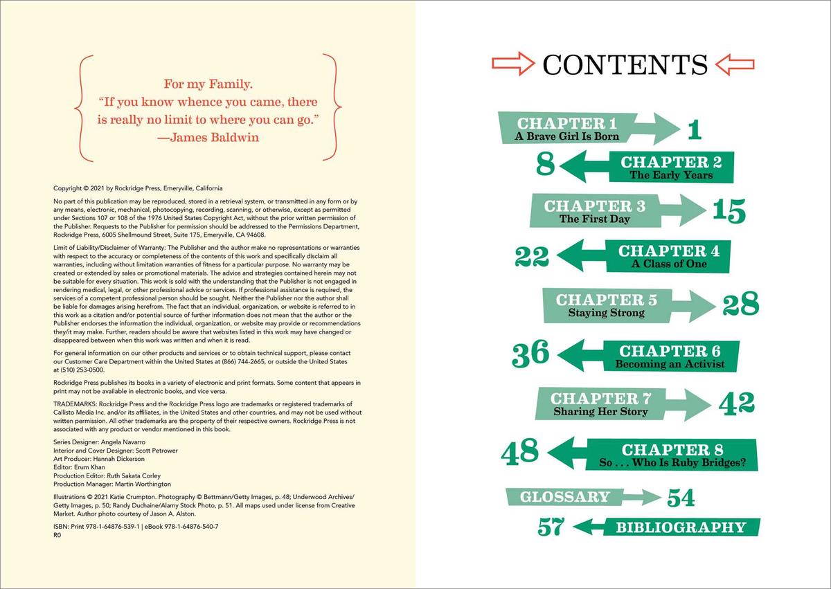 The Story of Ruby Bridges: An Inspiring Biography for Young Readers