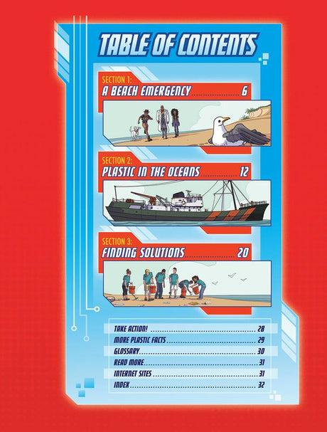 Ocean Plastics Problem: A Max Axiom Super Scientist Adventure