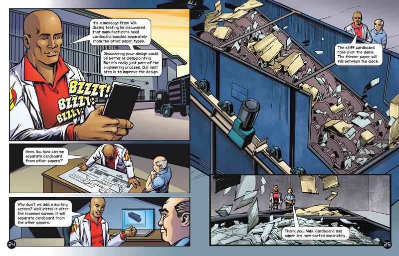 Engineering an Awesome Recycling Center with Max Axiom, Super Scientist