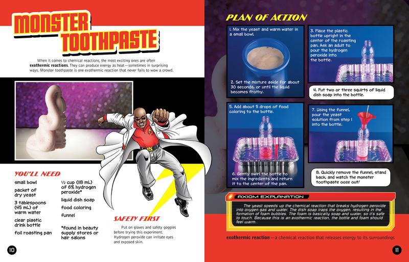 Super Cool Chemical Reaction Activities with Max Axiom