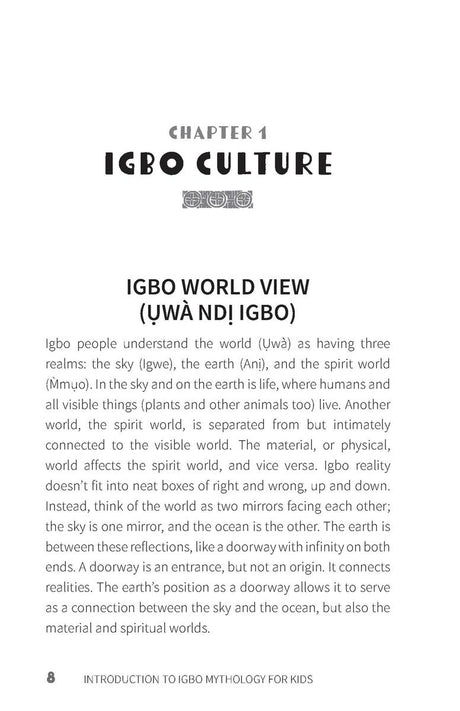 Introduction to Igbo Mythology for Kids: A Fun Collection of Heroes, Creatures, Gods, and Goddesses in West African Tradition