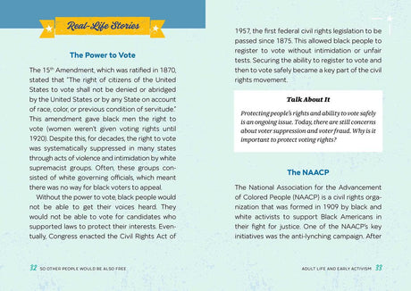 So Other People Would Be Also Free: The Real Story of Rosa Parks for Kids