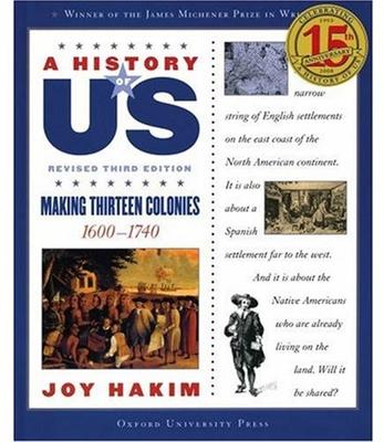 A History of US: Vol 2, Making Thirteen Colonies