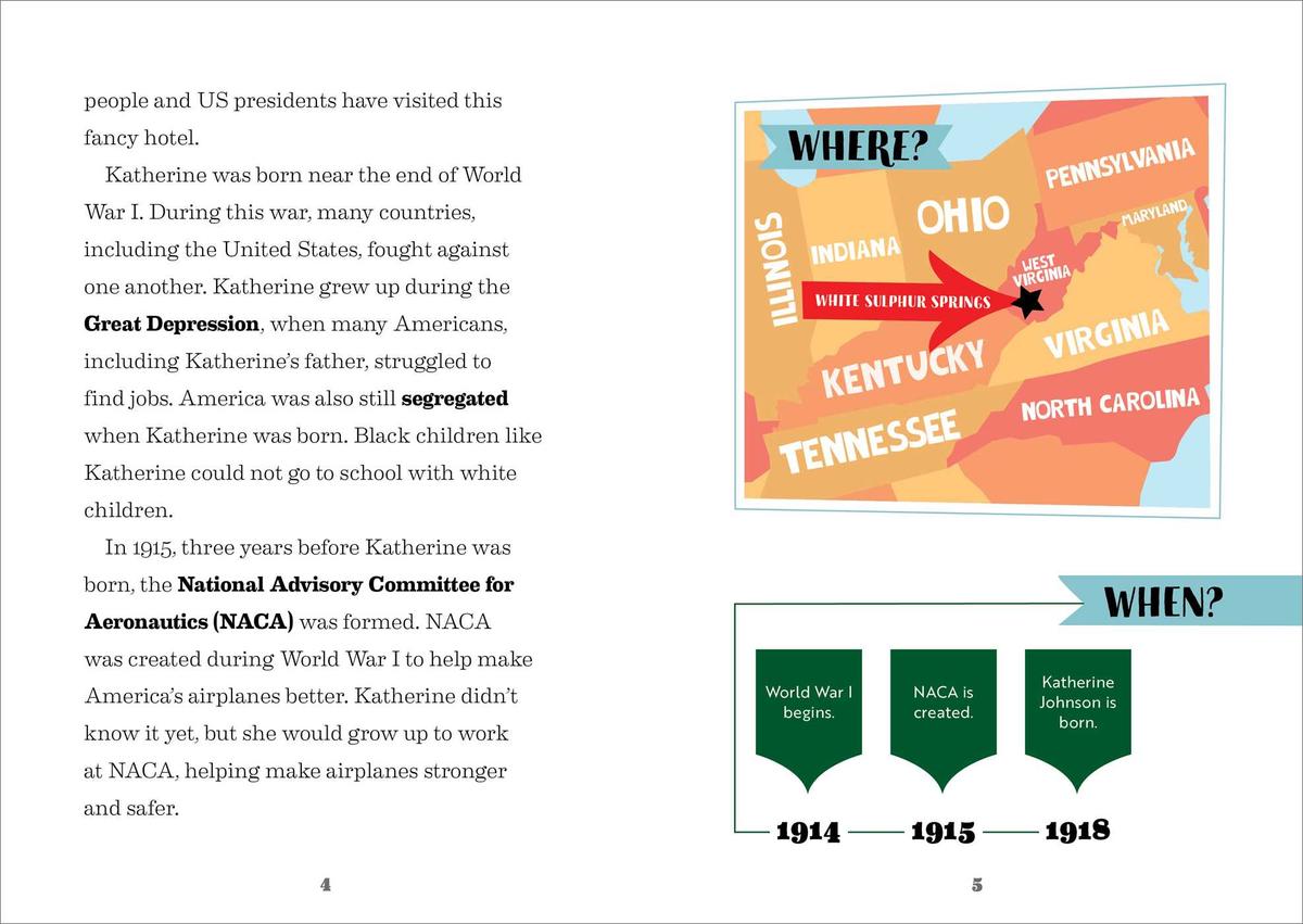 The Story of Katherine Johnson: An Inspiring Biography for Young Readers
