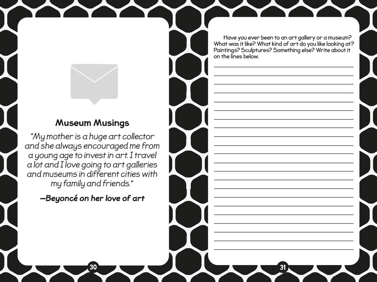 96 Facts About Beyoncé Quizzes, Quotes, Questions, and More! With Bonus Journal Pages for Writing!