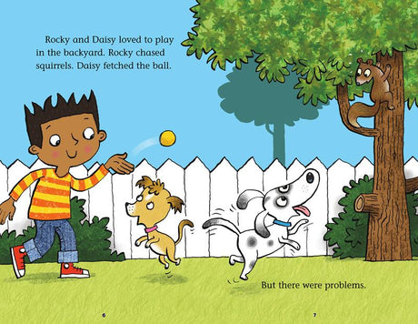 Rocky and Daisy at the Park