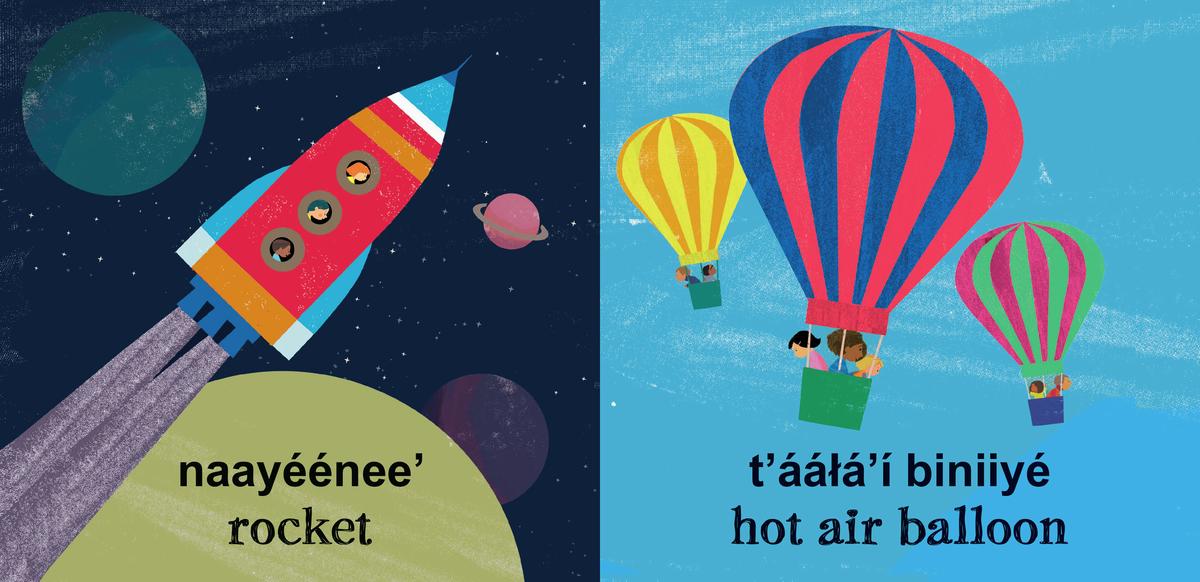 First Friends Shapes (Bilingual Navajo & English)