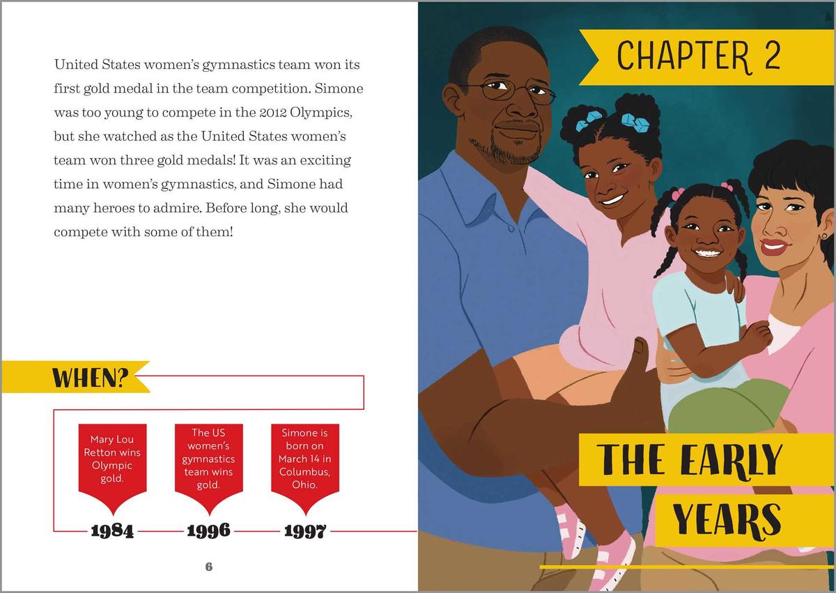The Story of Simone Biles: An Inspiring Biography for Young Readers