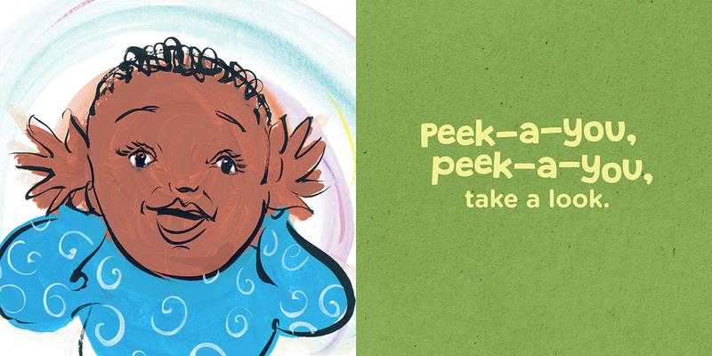 Peek-a-You! (A Bright Brown Baby Board Book)