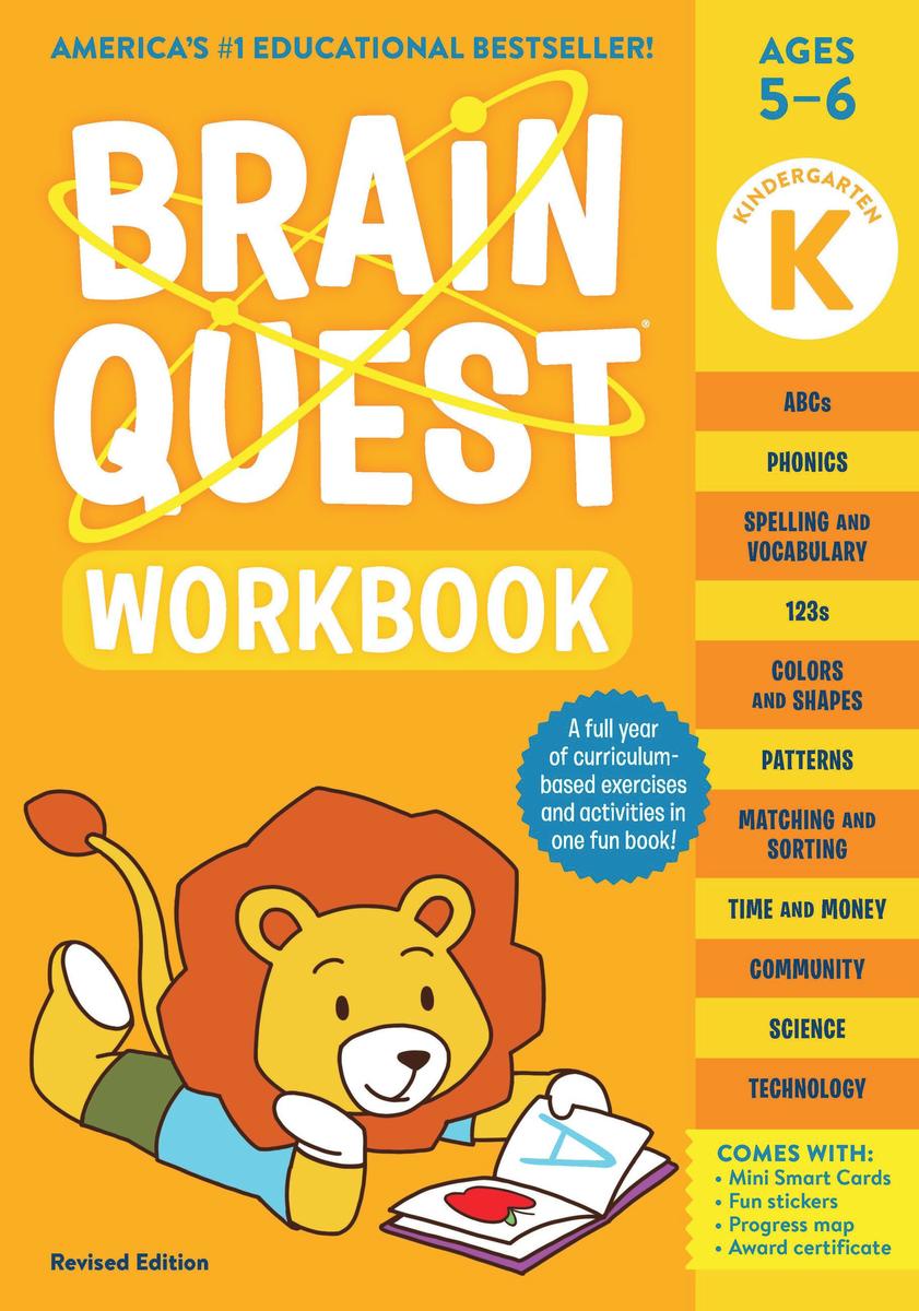 Brain Quest Workbook: Kindergarten Revised Edition