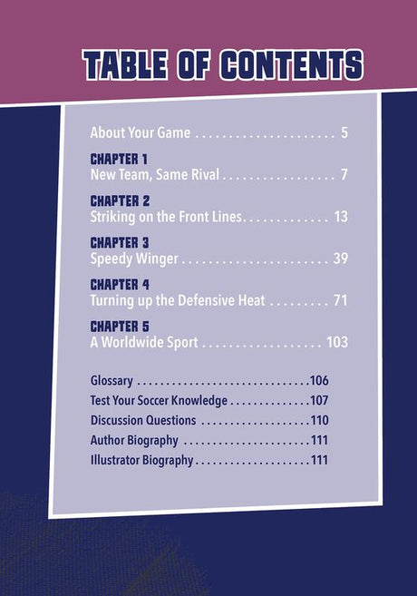 Game Day Soccer: An Interactive Sports Story