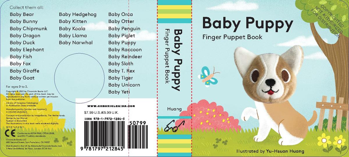 Baby Puppy: Finger Puppet Book