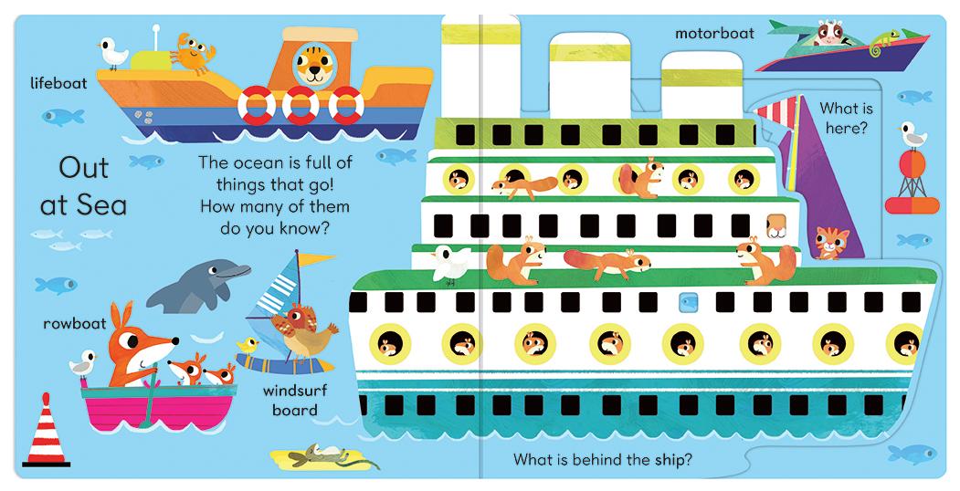 Things That Go: My First Peek-Through Flaps