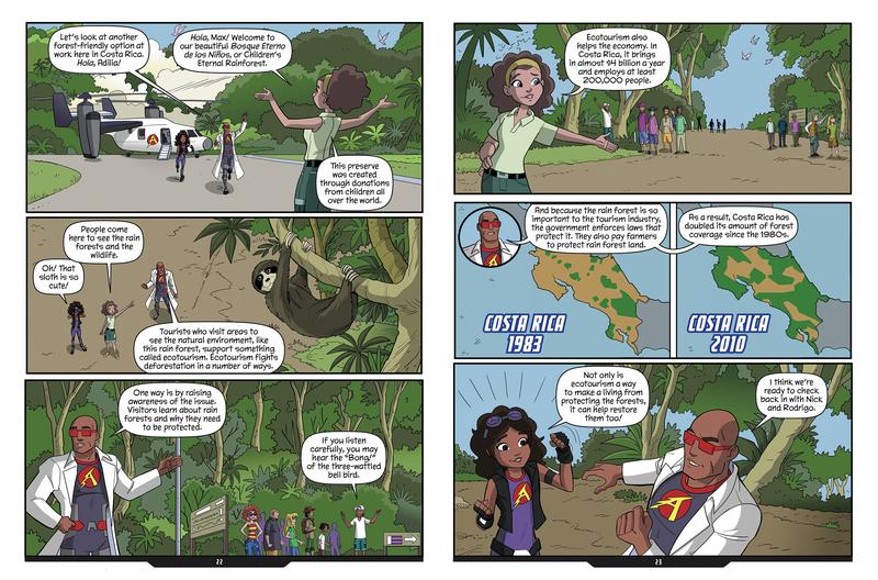 Rain Forest Destruction: A Max Axiom Super Scientist Adventure