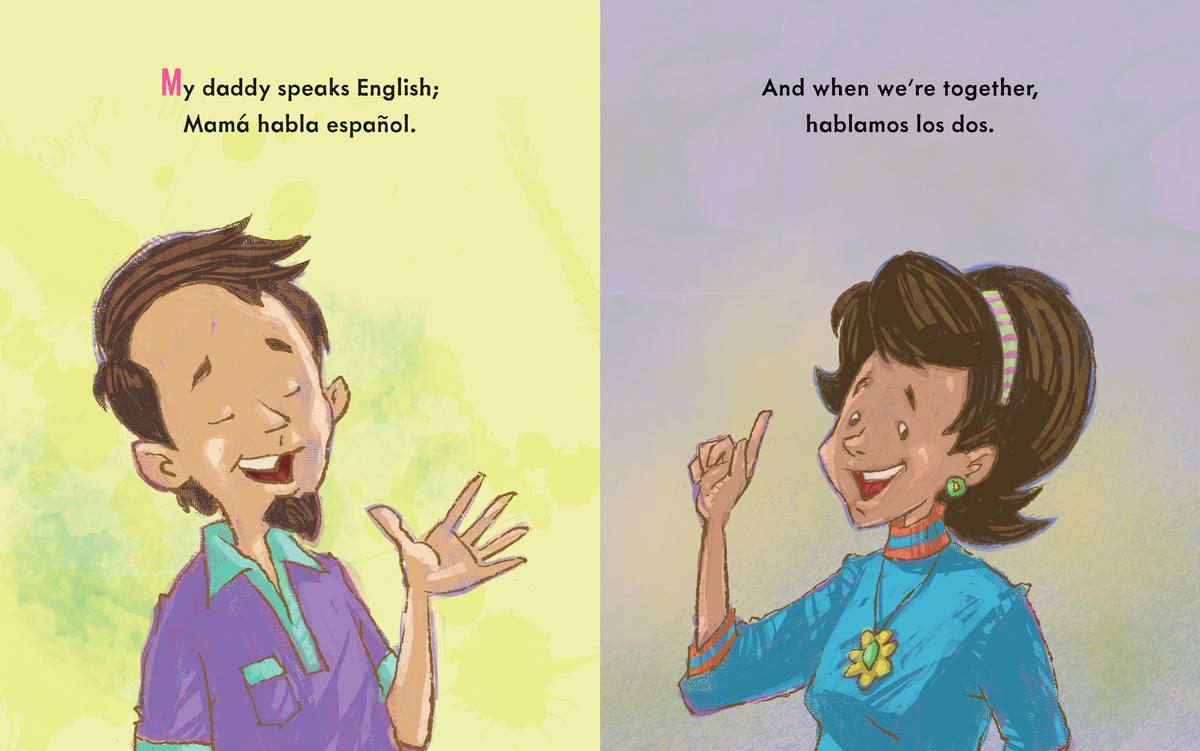 My Daddy Speaks English, Mamá habla español