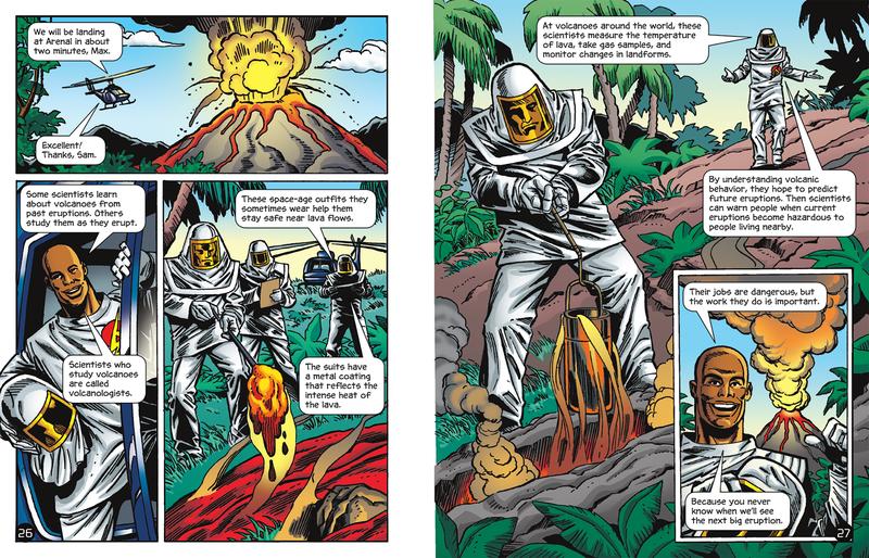 The Amazing Work of Scientists with Max Axiom, Super Scientist