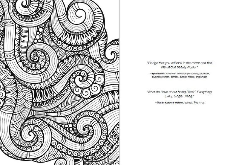 Black Brave Beautiful: The Badass Black Girl's Coloring Book