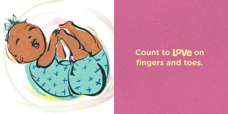 Count to LOVE! (A Bright Brown Baby Board Book)