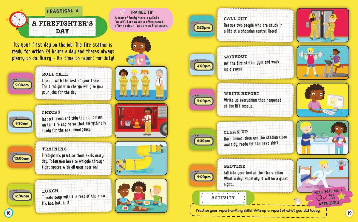 Firefighter In Training