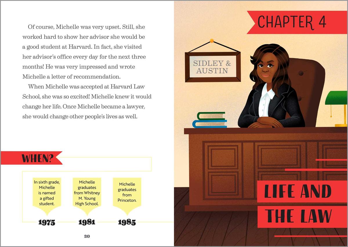 The Story of Michelle Obama: An Inspiring Biography for Young Readers
