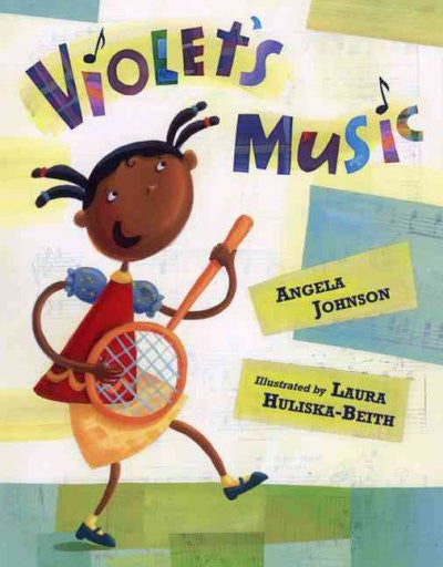 Violet's Music by Angela Johnson - EyeSeeMe African American Children's Bookstore
