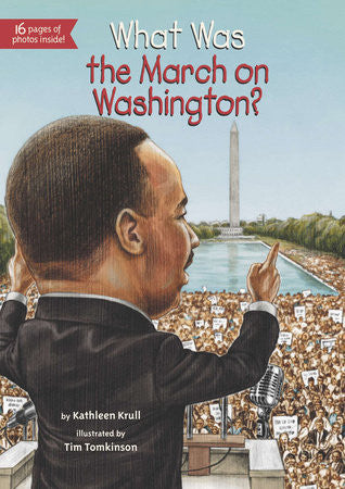 What Was The March On Washington? - EyeSeeMe African American Children's Bookstore
