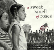 A Sweet Smell of Roses by Angela Johnson - EyeSeeMe African American Children's Bookstore
