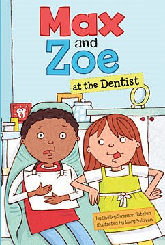 Max and Zoe at the Dentist - EyeSeeMe African American Children's Bookstore
