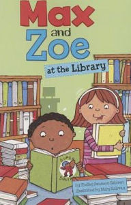 Max and Zoe at the Library - EyeSeeMe African American Children's Bookstore
