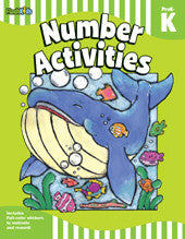 Workbook - Number Activities  (Pre K) - EyeSeeMe African American Children's Bookstore

