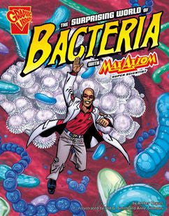 Max Axiom, Super Scientist - The Surprising World of Bacteria - EyeSeeMe African American Children's Bookstore
