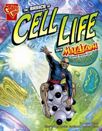 Max Axiom, Super Scientist - The Basics of Cell Life - EyeSeeMe African American Children's Bookstore
