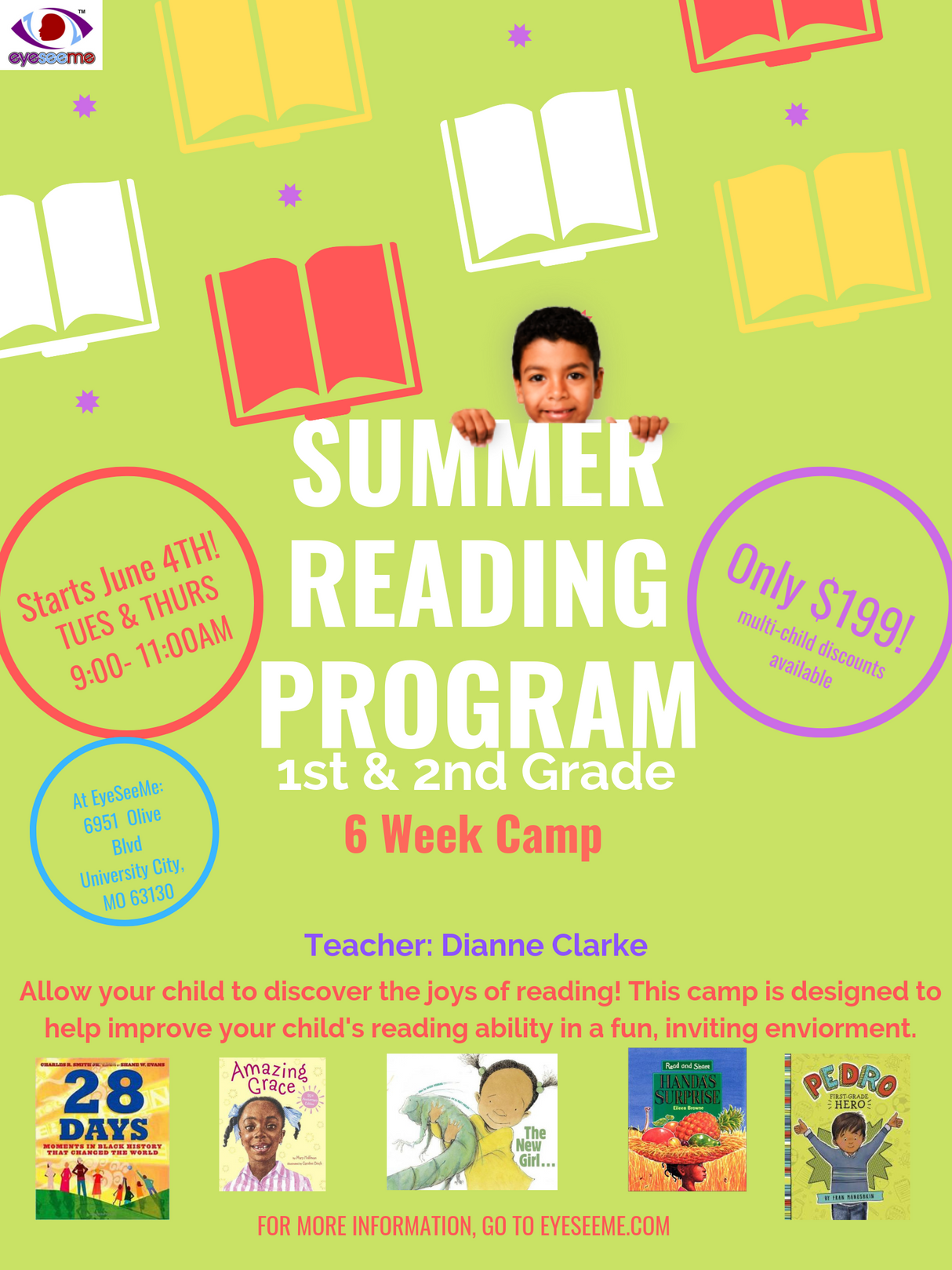 Summer Reading Program - 1st & 2nd Grade