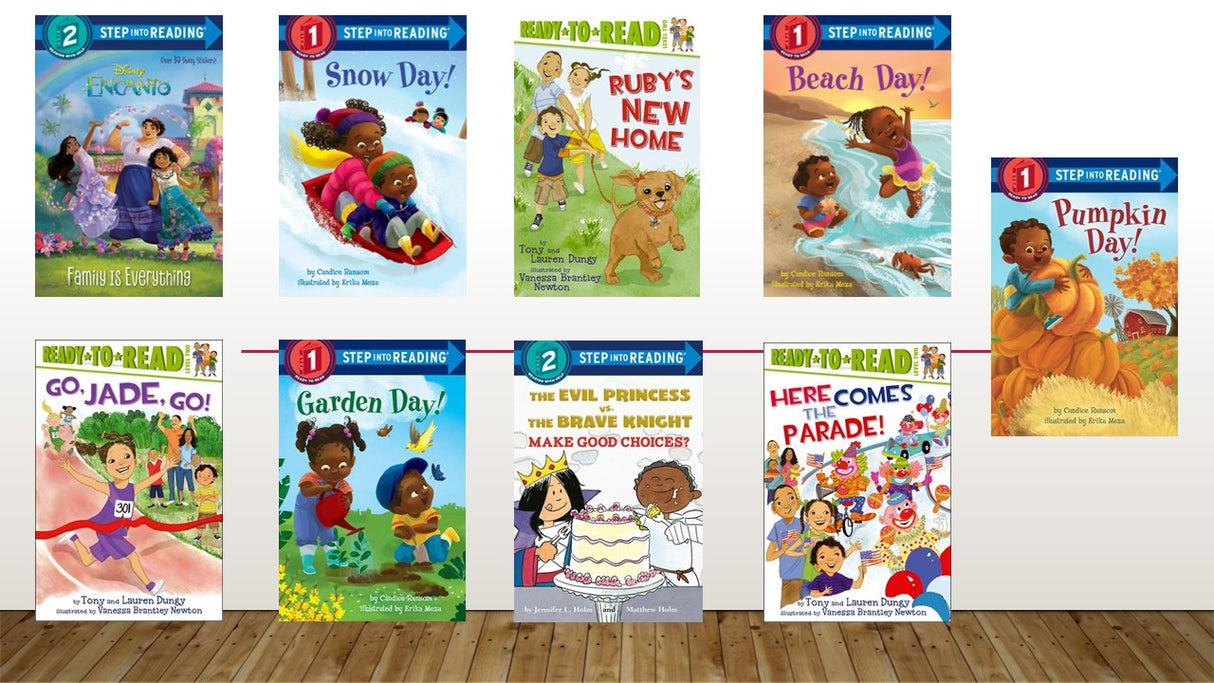 Level Reader Fiction Set A  (Kindergarten - 1st Grade)  9 Books  (Family)