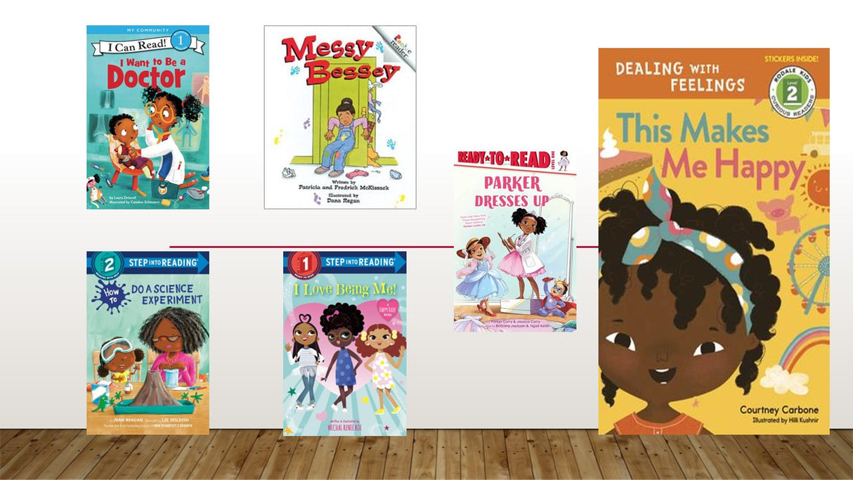 Level Reader Fiction Set A  (Kindergarten - 1st Grade)  6  Books (Girls)