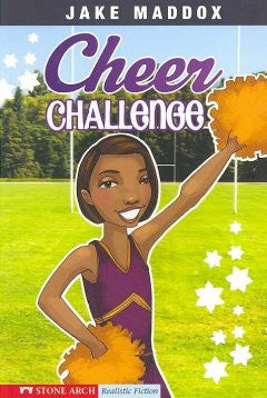 Jake Maddox - Cheer Challenge - EyeSeeMe African American Children's Bookstore
