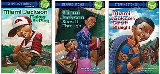 Stepping Stone Books - Miami Jackson Series (3 Titles) - EyeSeeMe African American Children's Bookstore
