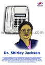 Shirley Jackson poster - EyeSeeMe African American Children's Bookstore
