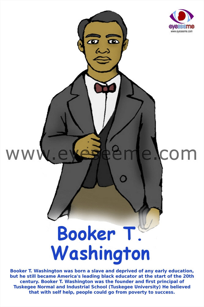 Booker T. Washington - EyeSeeMe African American Children's Bookstore
