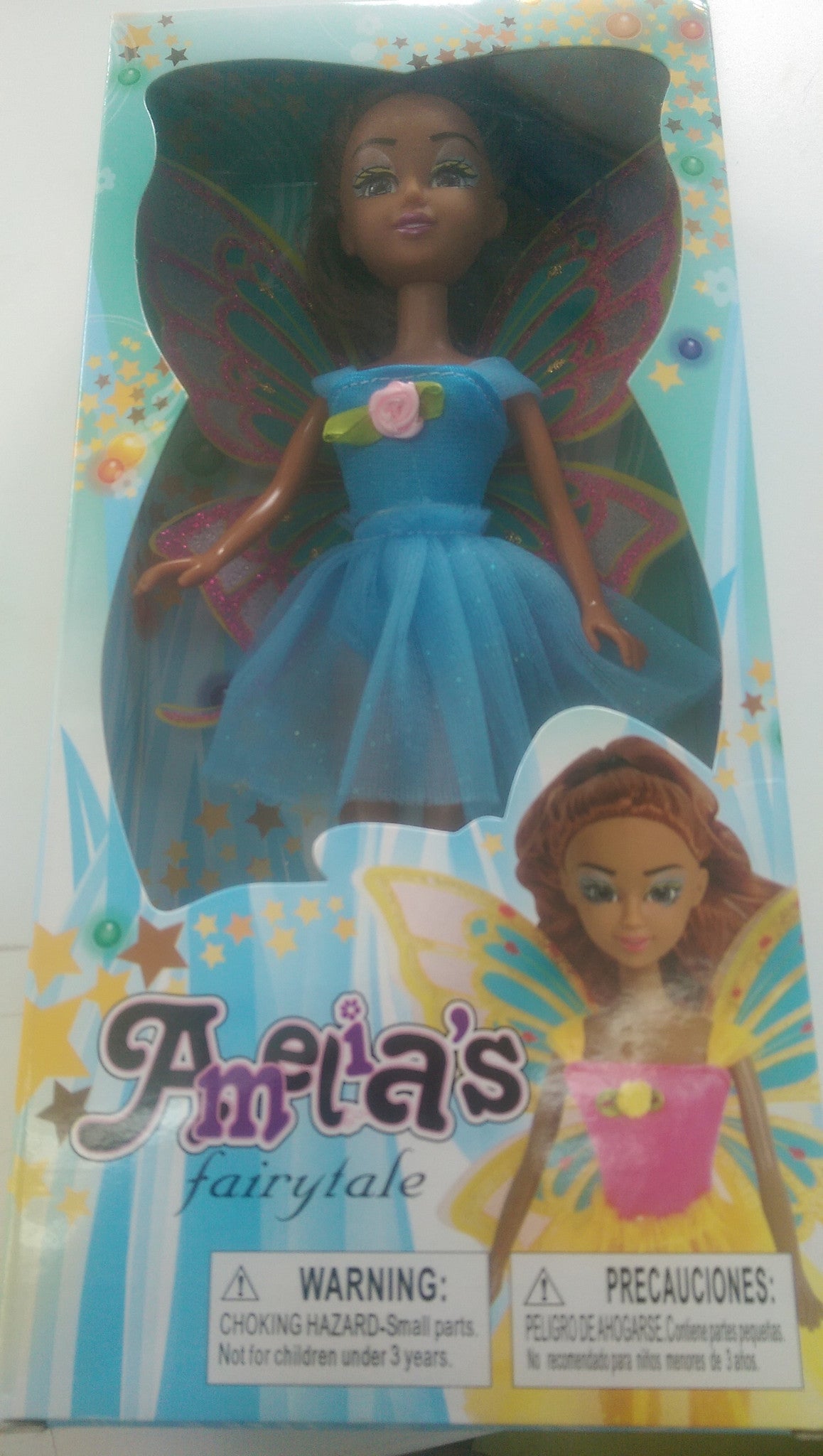 Fairytale Doll - Amelia - EyeSeeMe African American Children's Bookstore
 - 1