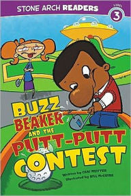 Buzz Beaker and the Putt-Putt Contest (Level 3) - EyeSeeMe African American Children's Bookstore

